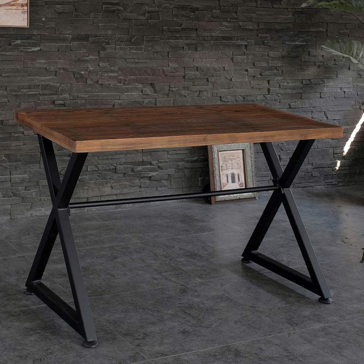 Contemporary Industrial Computer Desk Hallway Decor Nova Table