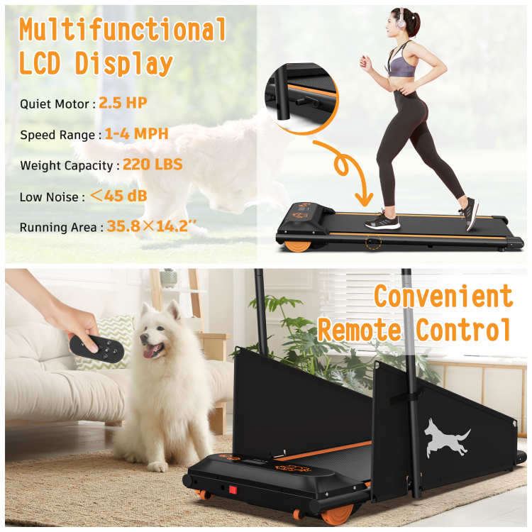 Dog Treadmill Small Dogs Dog Treadmill For Medium Dogs Dog Pacer Treadmill For Healthy & Fit Pets Dog Treadmill Run Walk