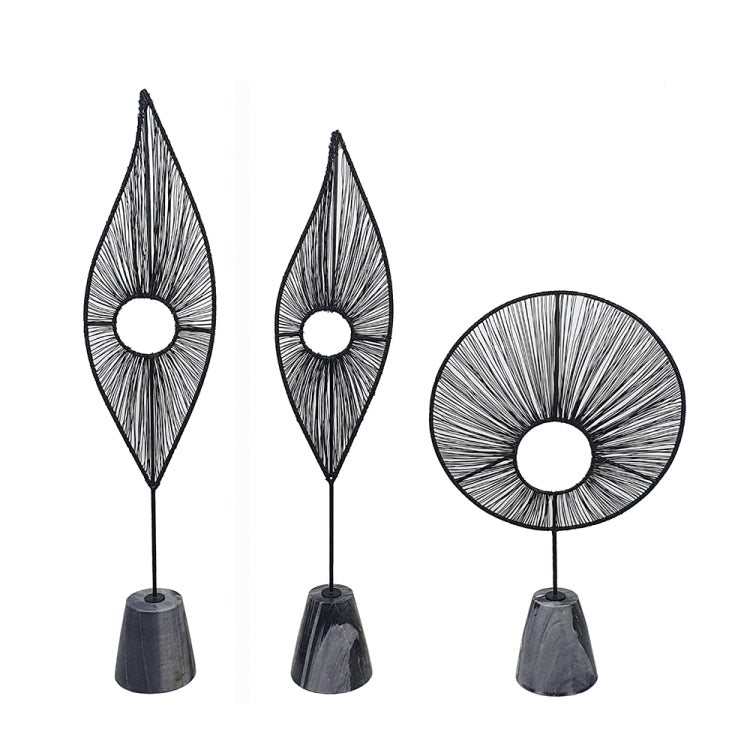 S 3 Truman Decorative Leaf Statuaries