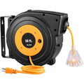 50Ft Retractable Extension Cord Reel 14Awg 3Csjtow Power Cord Reel