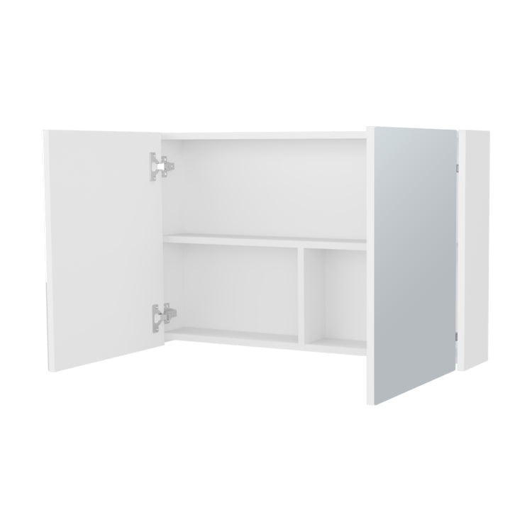 Mcnary Medicine Cabinet With Included Mirrors And 2 Doors, White