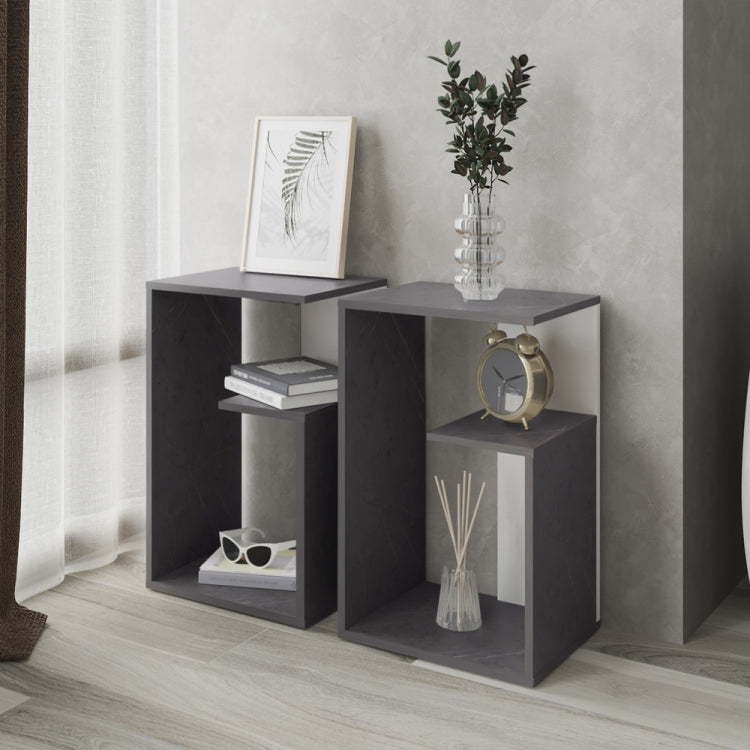 Side Table Sallis, Living Room, Onyx White