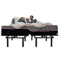 Re11 Inch Flex Top Memory Foam Mattress And Adjustable Base Bundle, King Size