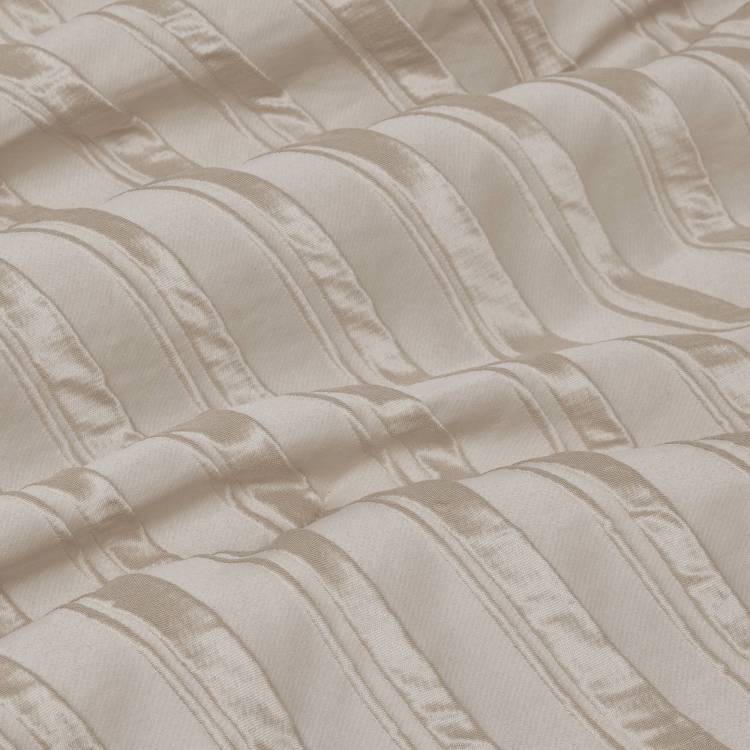 7 Pcs Queen Comforter Set Beige