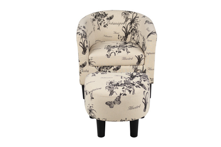 Accent Chair Chair Ottoman