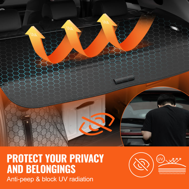 Retractable Cargo Cover For Honda Crv 2023 2024 Upgraded Rear Trunk Cover