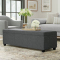 Lincoln Extra Large Storage Ottoman Bench