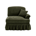 Sofa Rsf Chenille W 1 Pillow Green
