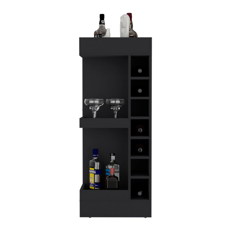 Glen Lyon Bar Cabinet, Living Room, Black