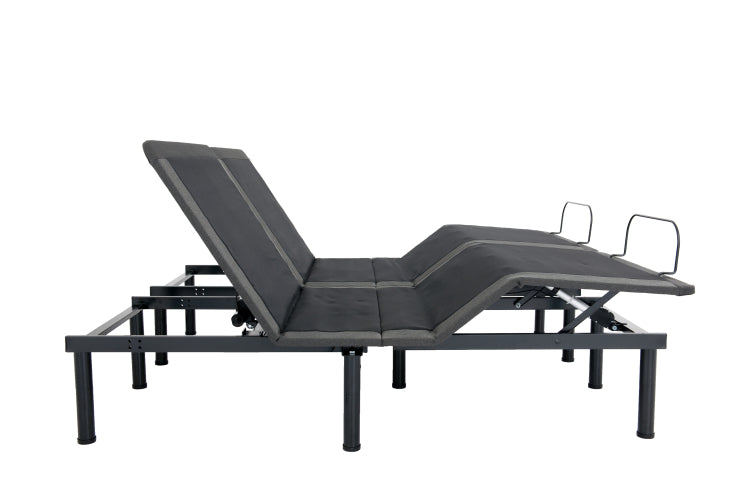 King Size Flex Top Quick Assembly Adjustable Bed Frame With Voice Activated Controls