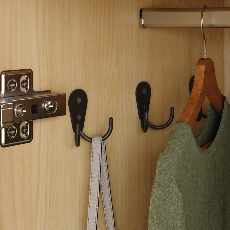 4 Doors Wardrobe Closet With Mirror, Led Wardrobe With Doors And 2 Drawers, Wooden Wardrobe Storage Cabinet With Hanging Rod, Adjustable Shelves, Natural