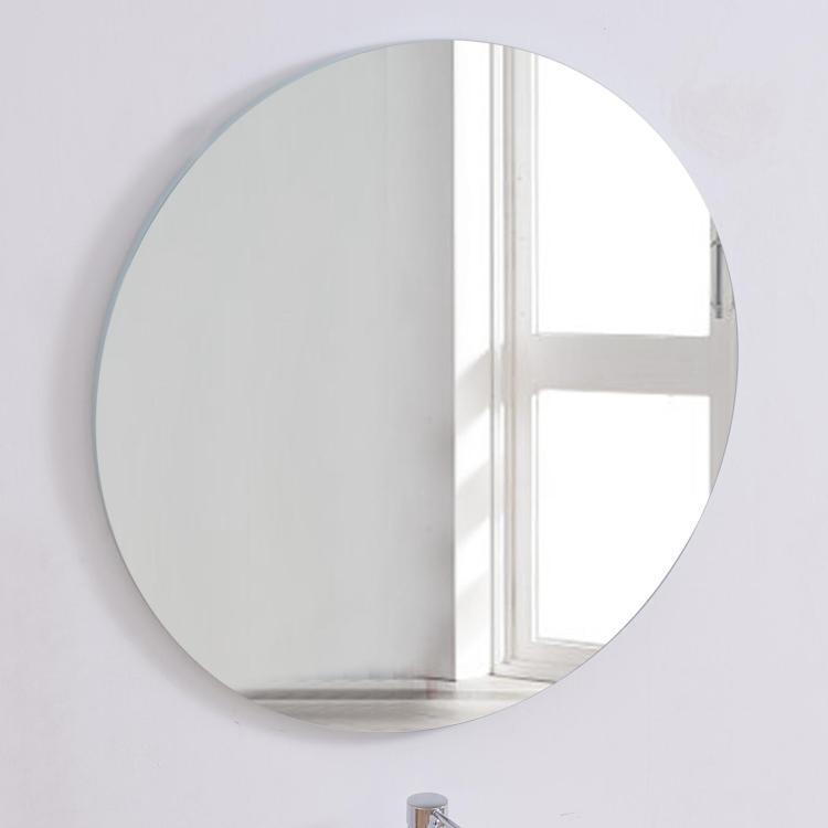 80Cm Bathroom Mirror, Round Mirror, Wall Mount