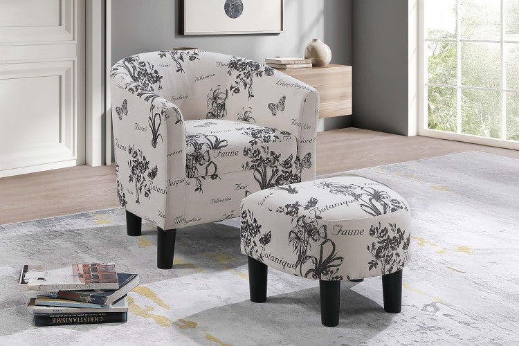 Accent Chair Chair Ottoman
