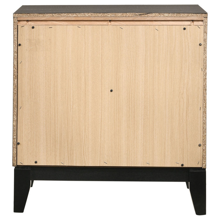 Stephan Grey Oak 2 Drawer Nightstand