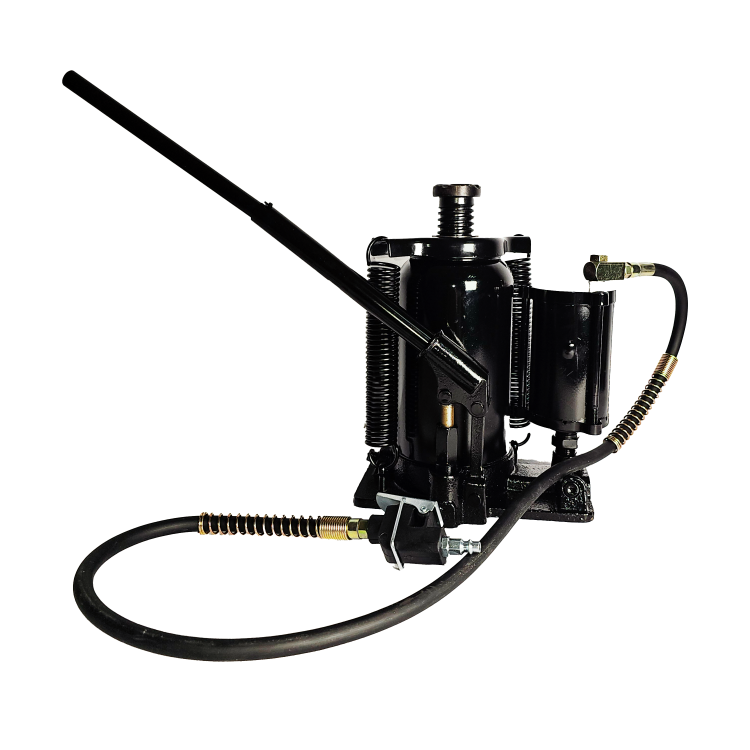 Air Hydraulic Bottle Jack, 20 Ton 40000 Lbs Bottle Jack, 10.23 20.07 Inch Lifting Range, Manual Handle And Air Pump, For Car, Pickup, Truck, Rv, Auto Repair, Industrial Engineering