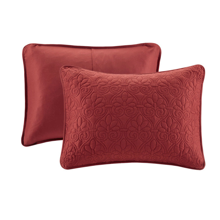 Reversible Bedspread Set Red King