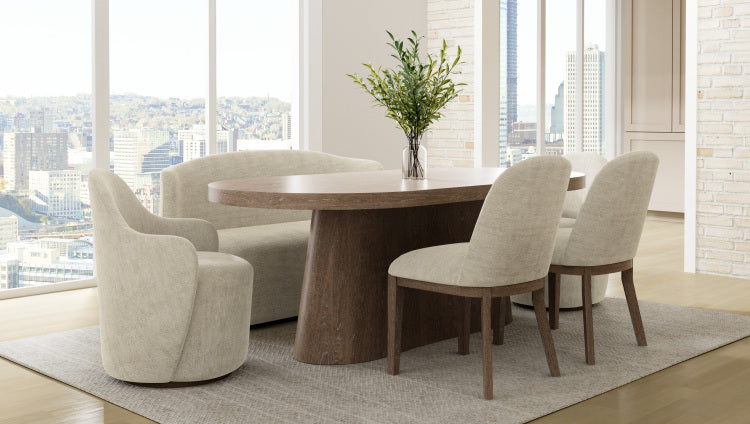 Cocoa And Ivory Shelter Upholstered Chair Set Of 2