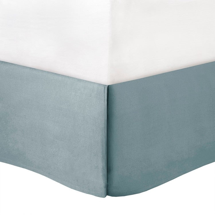 8 Piece Jacquard Comforter Set Aqua Silver Queen