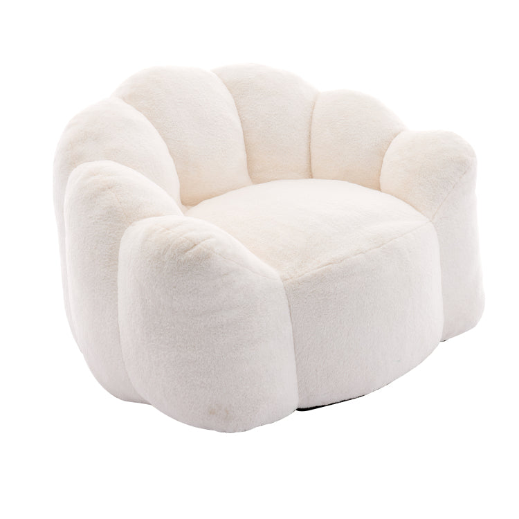 Lotus Type Compression Sofa Adult Bean Bag Sofa With Pull Ring Can Be Easily Moved Without Installation Suitable For Various Environments Such As Living Room, Bedroom, Etc. Relax And Enjoy
