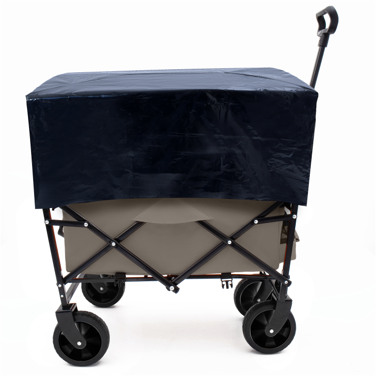 Minimeetall Multi Use Bag,Collapsible Foldable Wagon Cart Beach Wagon Heavy Duty Utility Cart Utility Wagon Grocery Cart For For Camping 3Pcs Plastic Liner Bag Cover , Olive Green