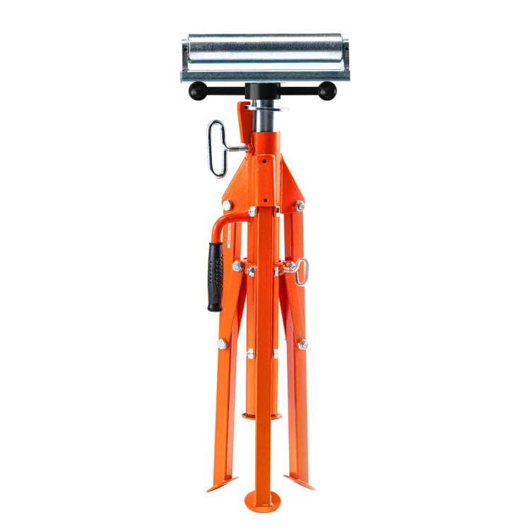Roller Stand 2500 Lbs Load 27.6" 52" Height Adjustable 45# Steel Foldable