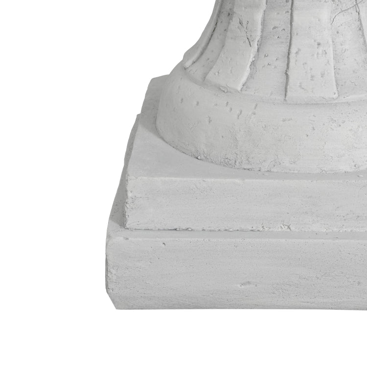 Mgo Garden Urn, Light Grey, 23.75'' H