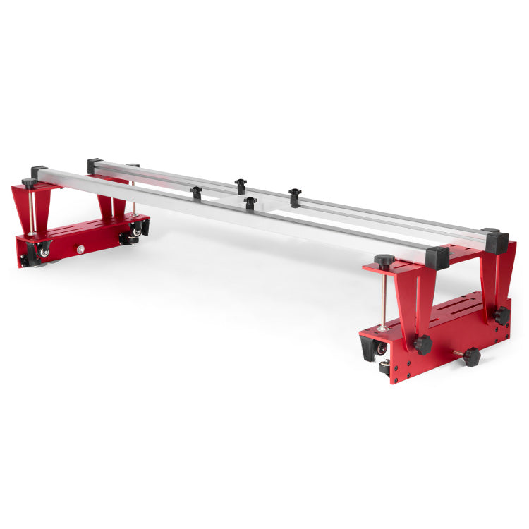 Router Sled Adjustable Wood Slab Flattening Mill Router Jig 64" Length