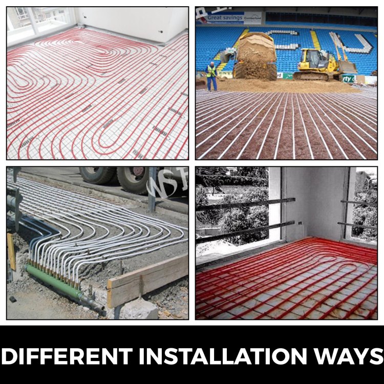 3 4" X 500Ft Pex Tubing Oxygen Barrier O2 Evoh Pex B Red Hydronic Radiant Floor Heat Heating System Pex Pipe Pex Tube 3 4" O2 Barrier, 500Ft Red