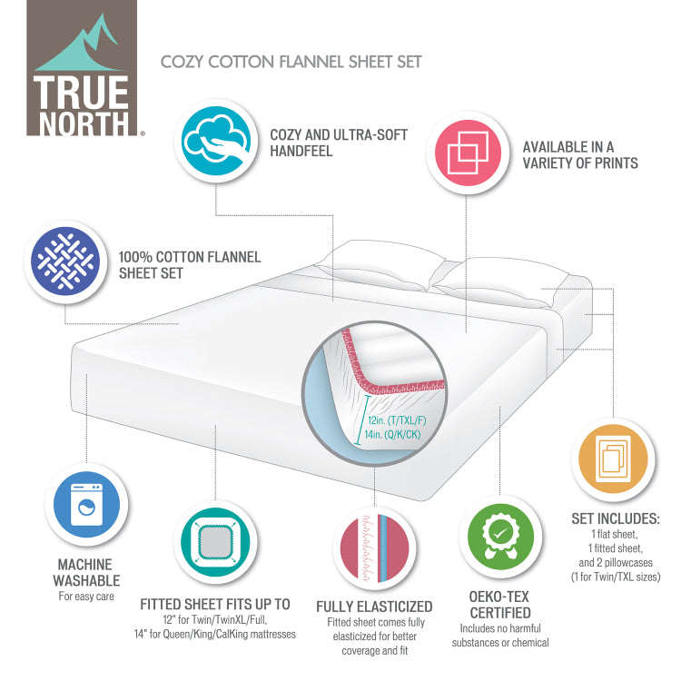 Printed Sheet Set Queen