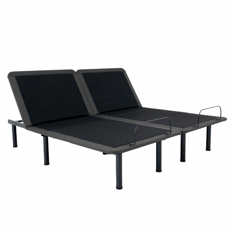 King Size Flex Top Quick Assembly Adjustable Bed Frame With Voice Activated Controls