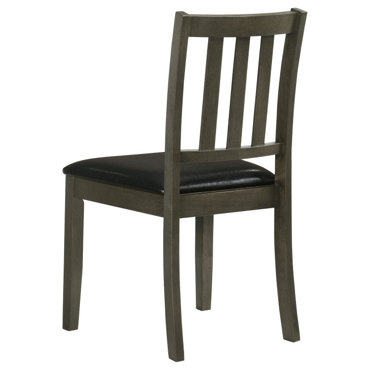 Rowland Charcoal 5 Piece Dining Set