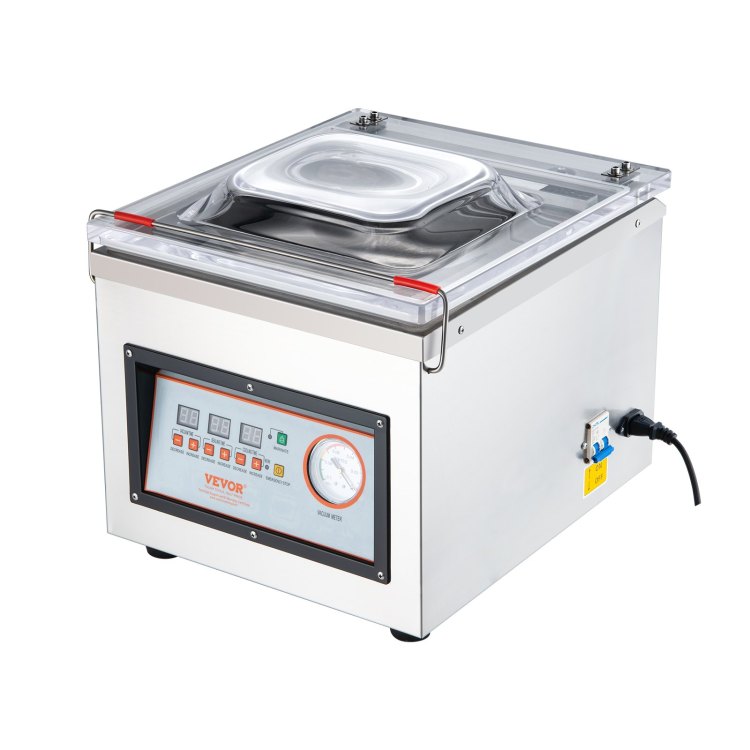 Chamber Vacuum Sealer Dz 260C Kitchen Food Chamber Vacuum Sealer, 110V Packaging Machine Sealer For Food Saver, Home, Commercial Using