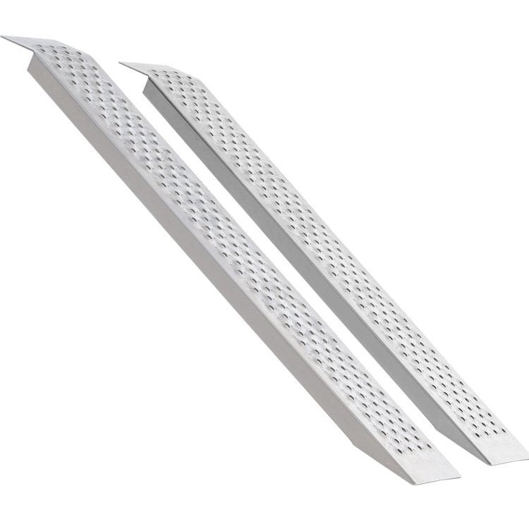 47.2" X 8.5" Aluminum Ramps 880 Lbs Capacity Loading Ramps 2Pcs