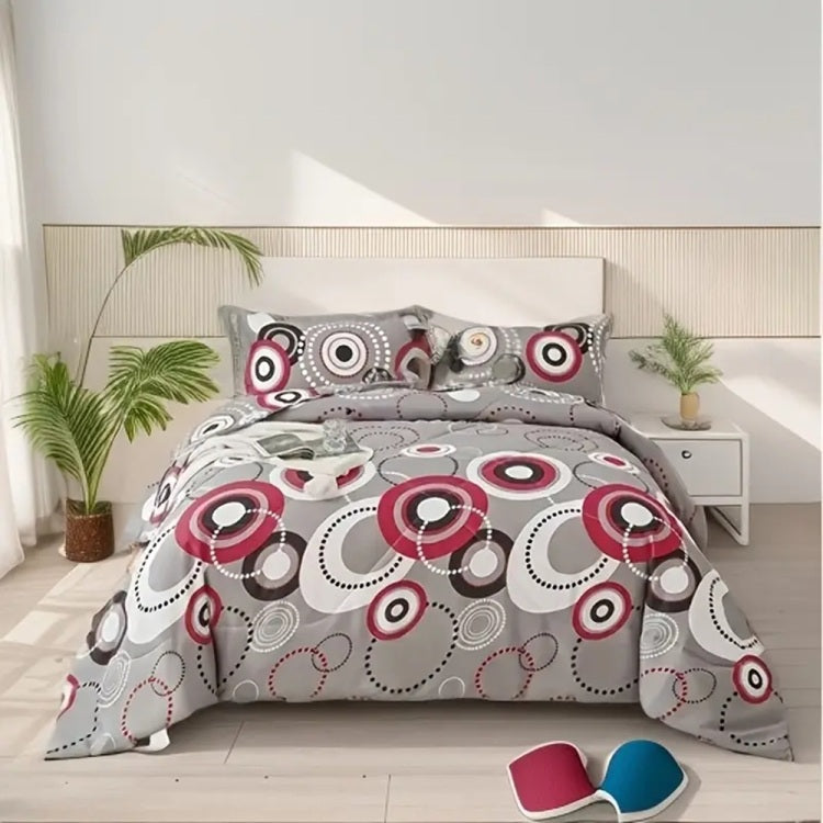Oriental Beauty Quilt 3 Piece Set King