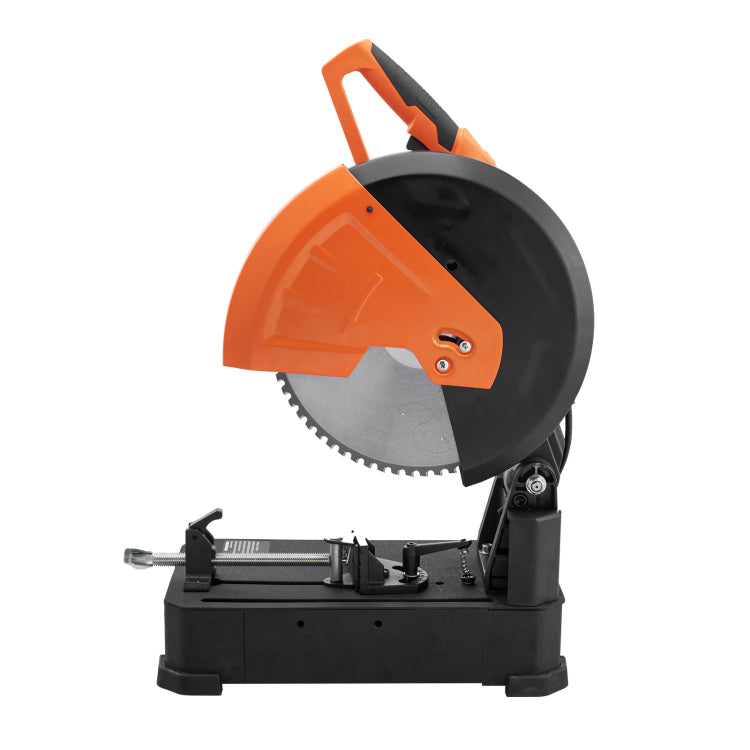 Chop Saw, 14" 355Mm Blade Diameter Cut Off Saw, 2800W 1200Rpm Steel Cutting Machine, 0 45 Adjustable Dry Cut Chop Saw, Miter Saw For Cutting Metal Cold Cut Saw For Steel Rebar Iron Aluminum