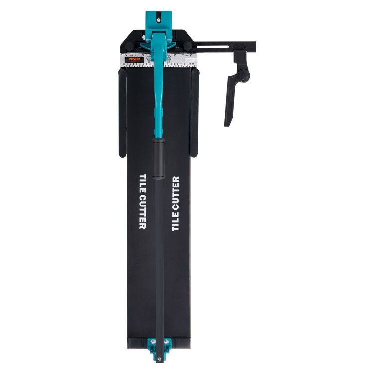 Manual Tile Cutter, 48 Inch, Porcelain Ceramic Tile Cutter With Tungsten Carbide Cutting Wheel, Infrared Positioning, Anti Skid Feet, Durable Rails For Professional Installers Or Beginners