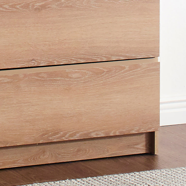Devi Oak Wood Closet System