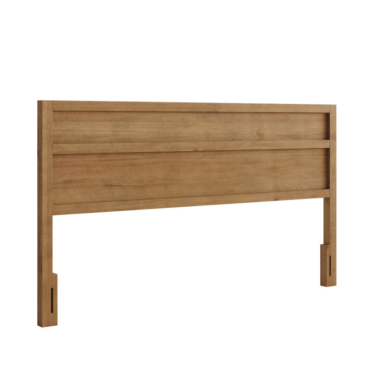 Maddox Modern Wood King Panel Headboard