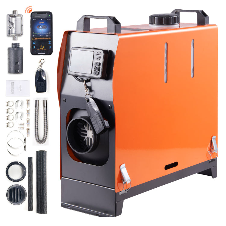 Diesel Air Heater All In One 12V 8Kw Bluetooth App Lcd For Car Rv