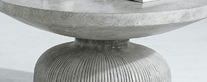 Laddie Weathered Gray Finish Coffee Table