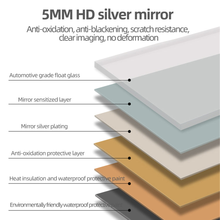 Full Length Mirror Lighted Vanity Body Mirror Led Mirror Wall Mounted Mirror Big Size Rounded Corners, Bedroom,Living Room,Dressing Room Hotel