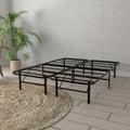 Omne Steel Black Twin Platform Foundation