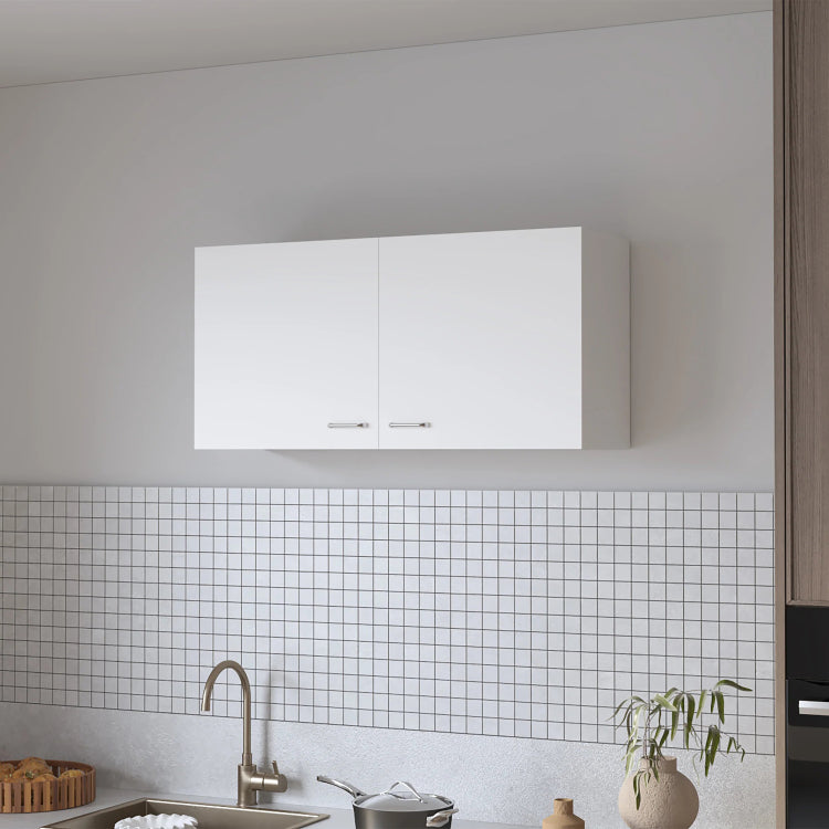White 2 Door Wall Cabinet