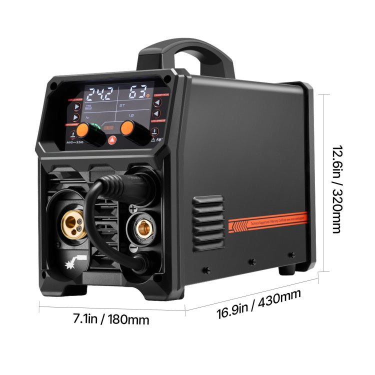 Pro Mig Welder 250A Pluse Mig Welding Machine 5 In 1 Synergic Welder Machine