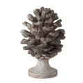 D7X10.5" Table Decor, Pinecone