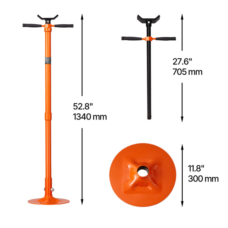 Underhoist Support Stand 3 4Ton Capacity Under Hoist Jack Stand Round Base
