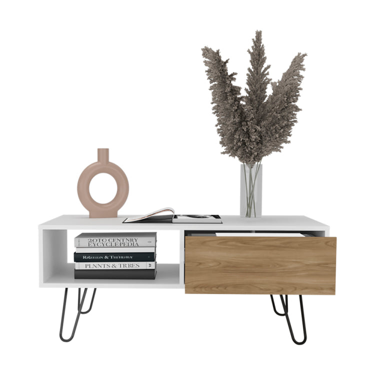 Taylor Coffee Table , Living Room, White Ligth Pine