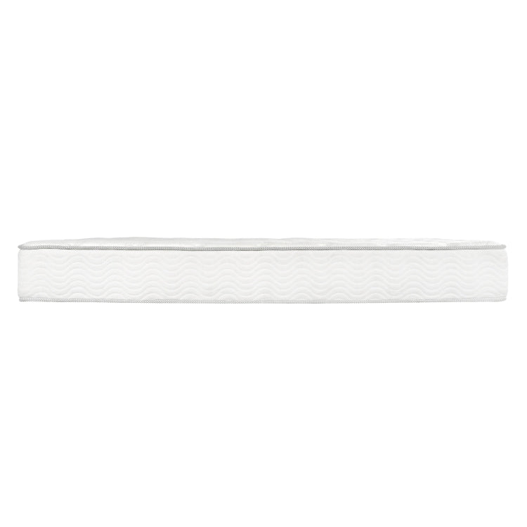 Premium 9 In. Medium Pocket Bed In A Box Spring Mattress King Size, White