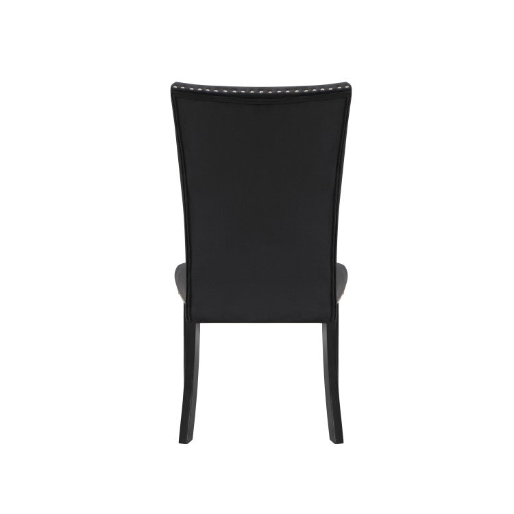 Jhoanna Black Dining Chairs Kit Of 2