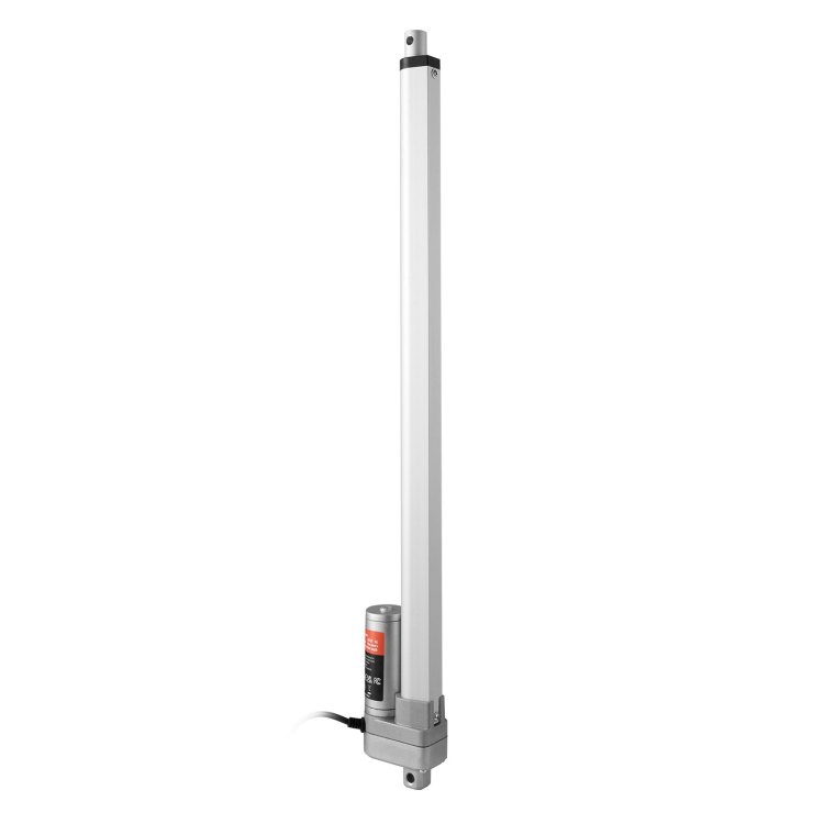 Linear Actuator 12V, 20 Inch Waterproof Ip65 Linear Actuator, 660Lbs 3000N 0.19" S Linear Motion Actuator With Mounting Bracket